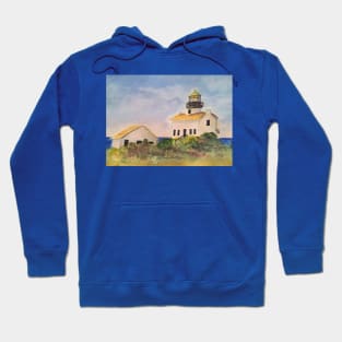 Watercolor lighthouse Hoodie